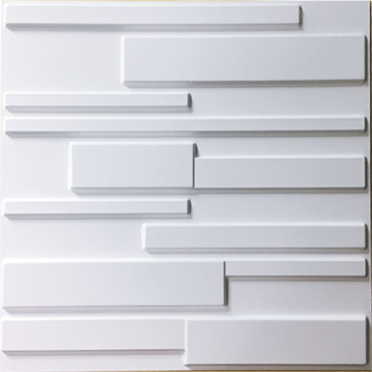 Latitude Run Wigan 19 63 X 19 63 3d Wall Panel In White Wayfair