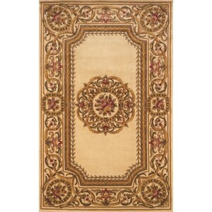 Laurel Hand-Tufted Beige/Brown Area Rug