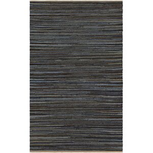 Pitcher Hand-Woven Gray/Black Area Rug