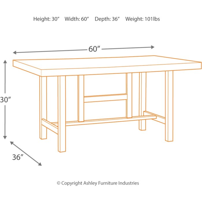 Williston Forge Charline Standard Height Dining Table Reviews