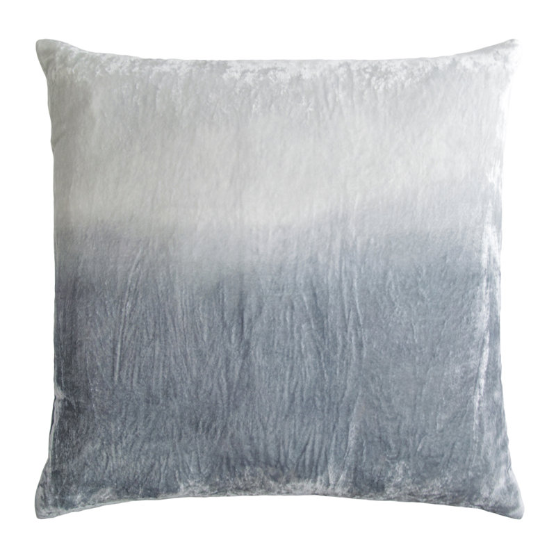 Kevin O Brien Studio Dip Dye Velvet Ombre Throw Pillow Wayfair