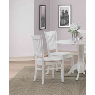 Ervine Solid Wood Dining Chair (Set Of 4) by Alcott Hill Cheap