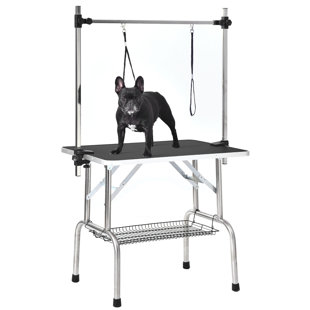 small dog grooming table