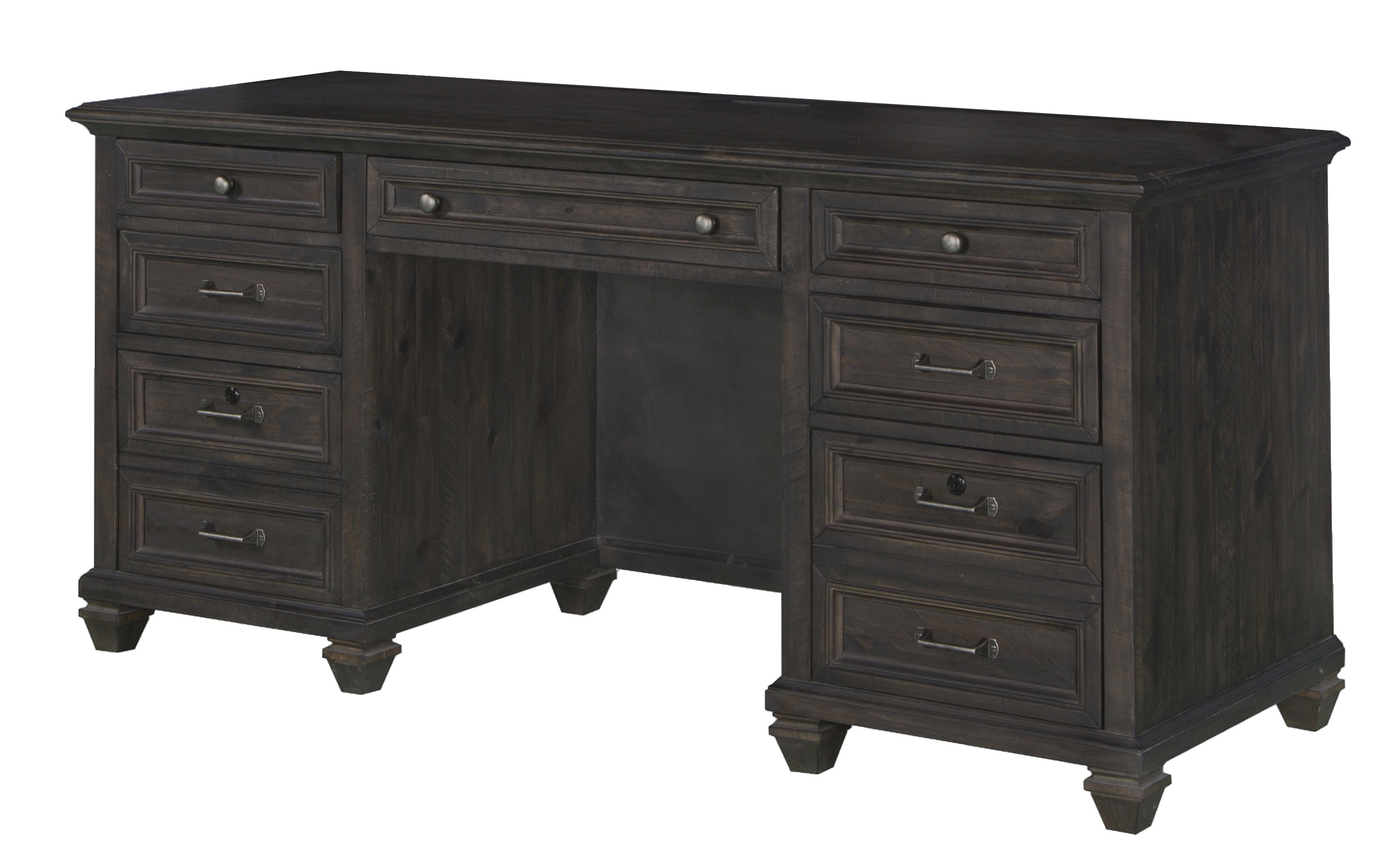 Altenburg Solid Wood Credenza Desk Altenburg Solid Wood Credenza Desk