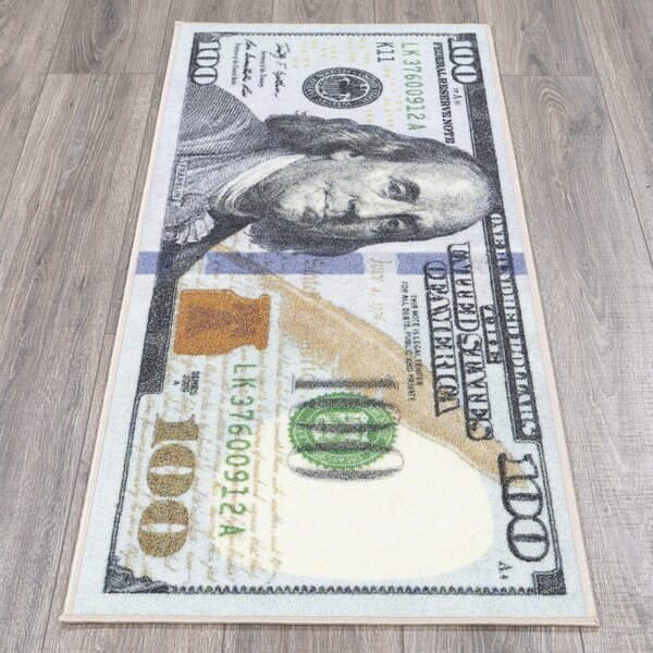 Money Runner Rug Rich People Carpet House Floor Door Decor 100 Dollar Bill NEW 
