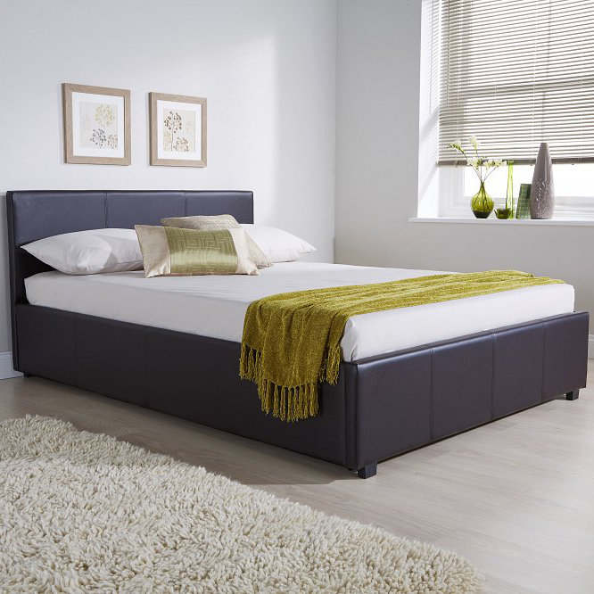 Riley Ave Gabriella Upholstered Ottoman Bed Reviews Wayfair Co Uk Gabriella Upholstered Ottoman Bed