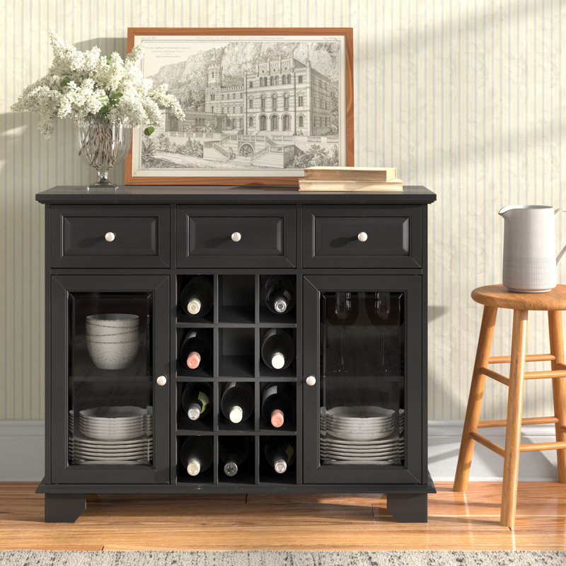 wine server cabinet