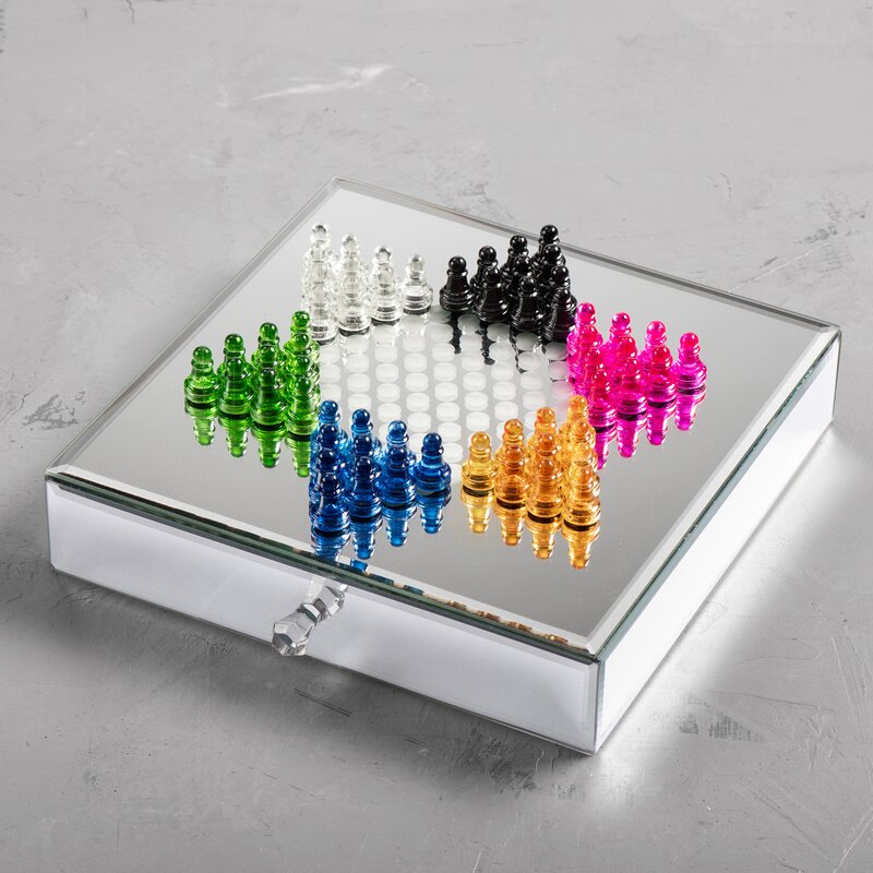 metal chinese checkers