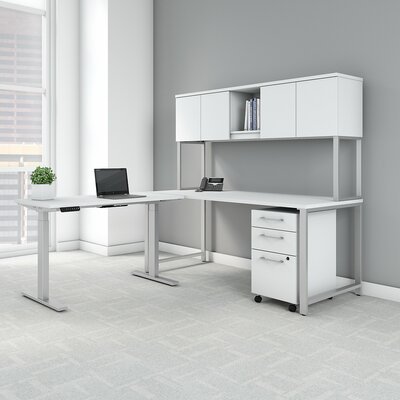 400 Series L Shaped Configurable Office Set Bush Business