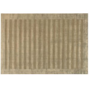 Panel Stripes Dark Beige Area Rug