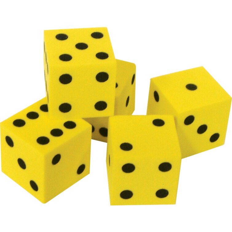 Teacher Created Resources Foam Dice Wayfair