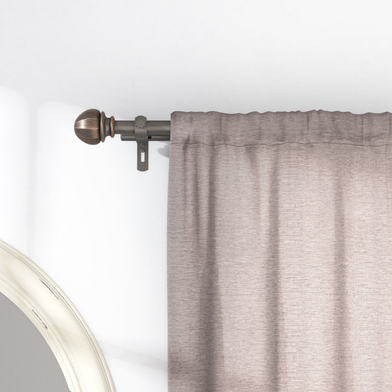 Beachcrest Home Kaiya Double Curtain Rod And Hardware Set