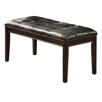 Rosdorf Park Raoul Faux Leather Bench Wayfair