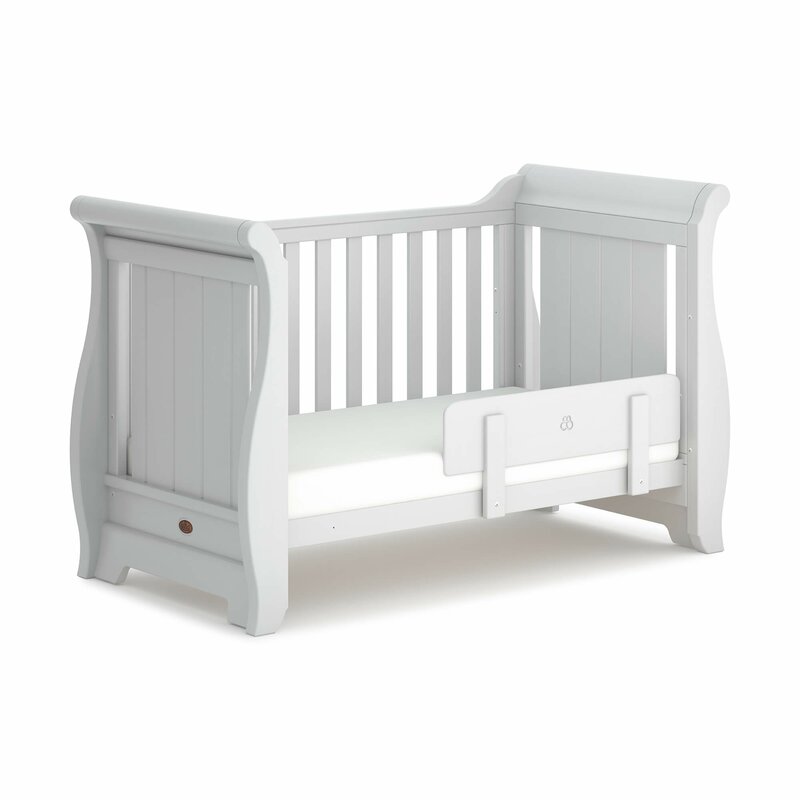 white sleigh nursery furniture set