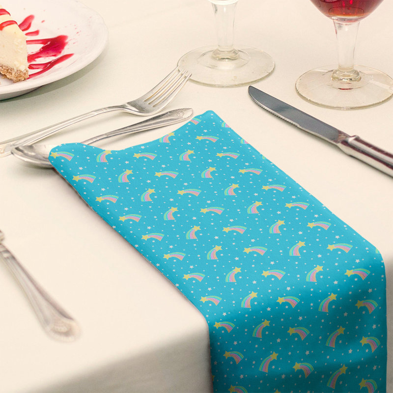 East Urban Home Shooting Stars Pattern Cotton Napkin Wayfair