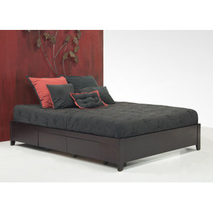 Keevan Traditional Storage Platform Bed by Latitude Run
