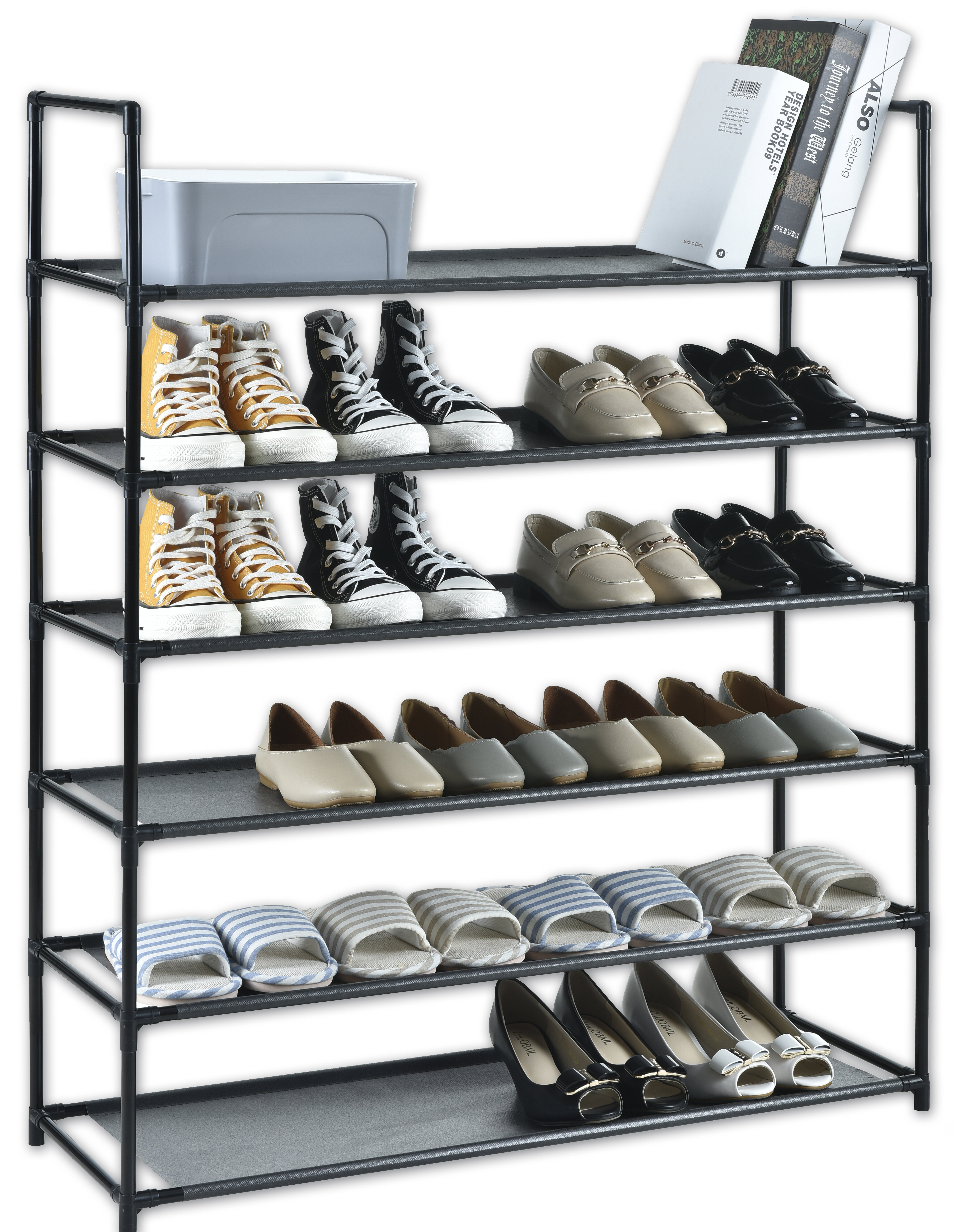 Rebrilliant Studio 24 Pair Shoe Rack Wayfair