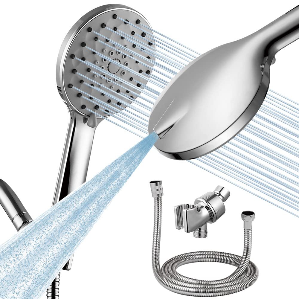 The Super Drencher 10.5 GPM "High Flow" High Pressure Shower Head Top Seller 