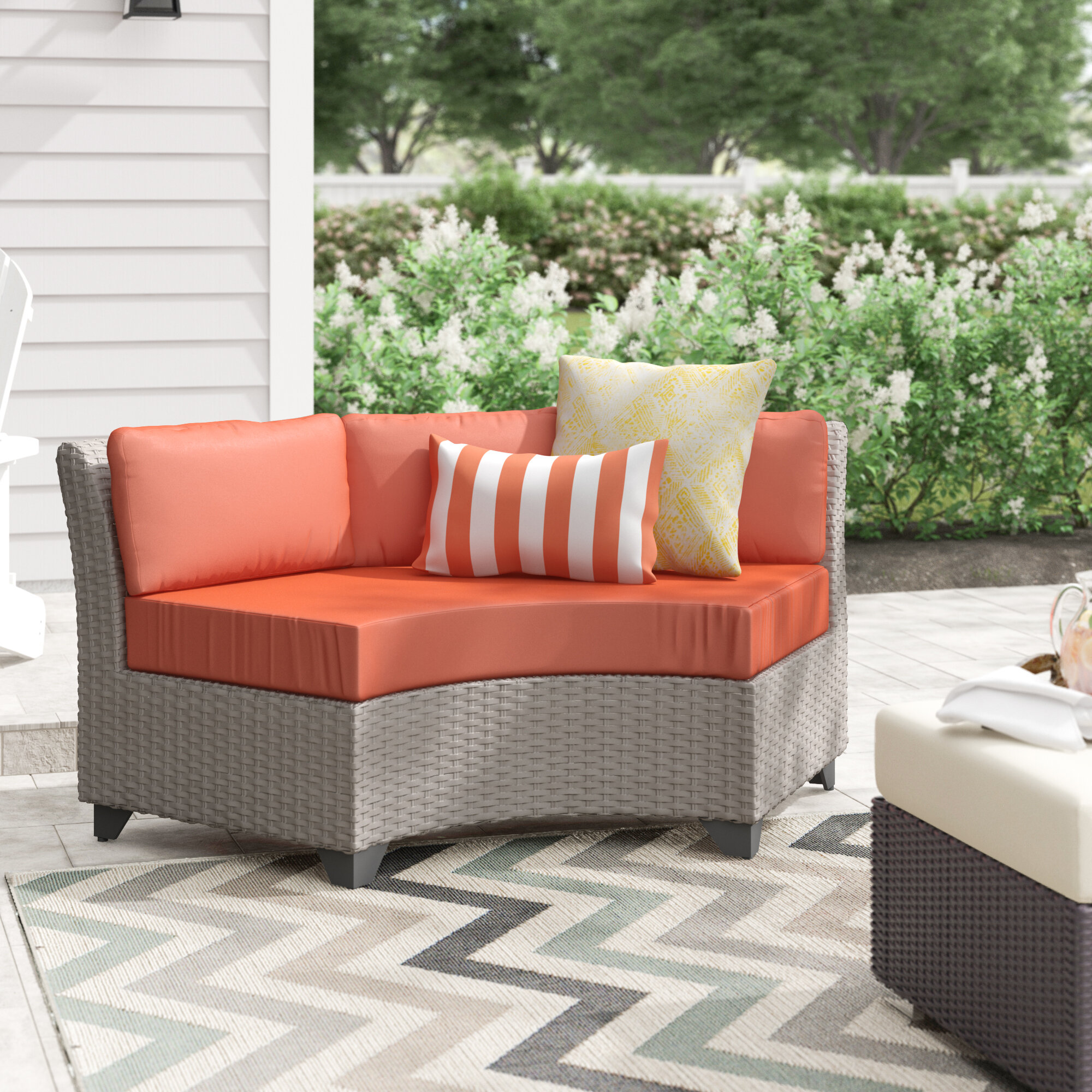 Sol 72 Outdoor Merlyn Patio Chair With Cushions Reviews Wayfair