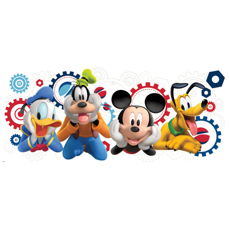 Blue Elephant Mickey And Friend Mickey Mouse Clubhouse Capers Wall Sticker Reviews Wayfair Co Uk