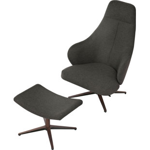 Go to store & view more images Modloft Bradhurst Lounge Chair and Ottoman