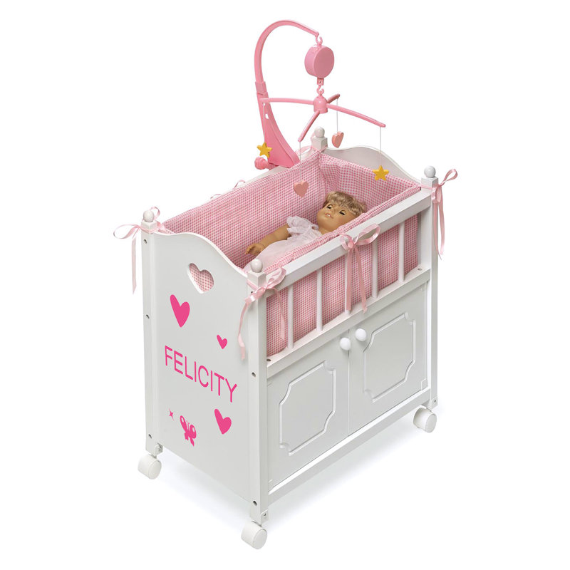 toy doll cradle bedding