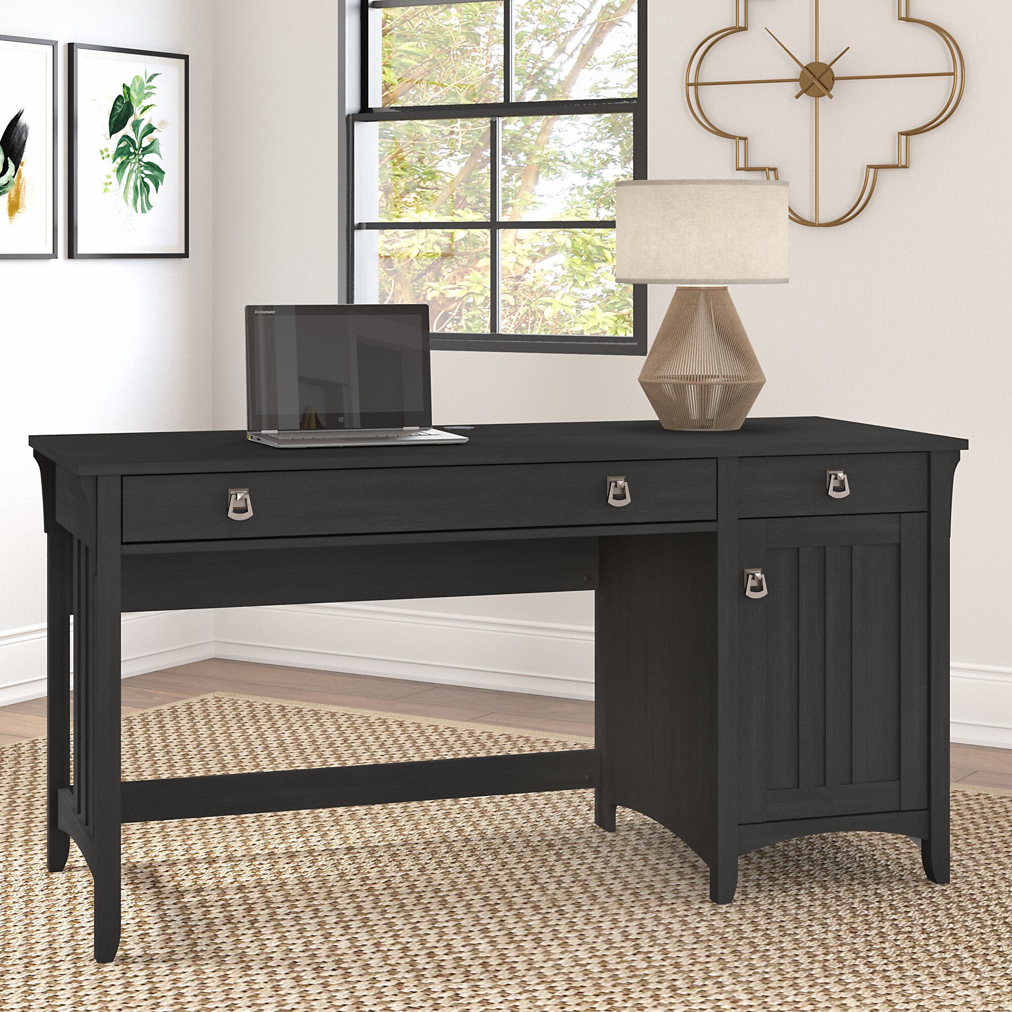 Lark Manor Pernell Desk & Reviews | Wayfair