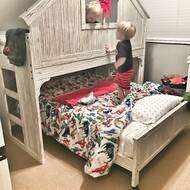 olga twin over full bunk bed