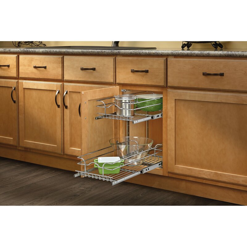 Rev-A-Shelf 2 Tier Pull Out Drawer & Reviews | Wayfair.ca