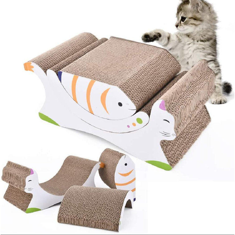 cat cardboard scratch pad