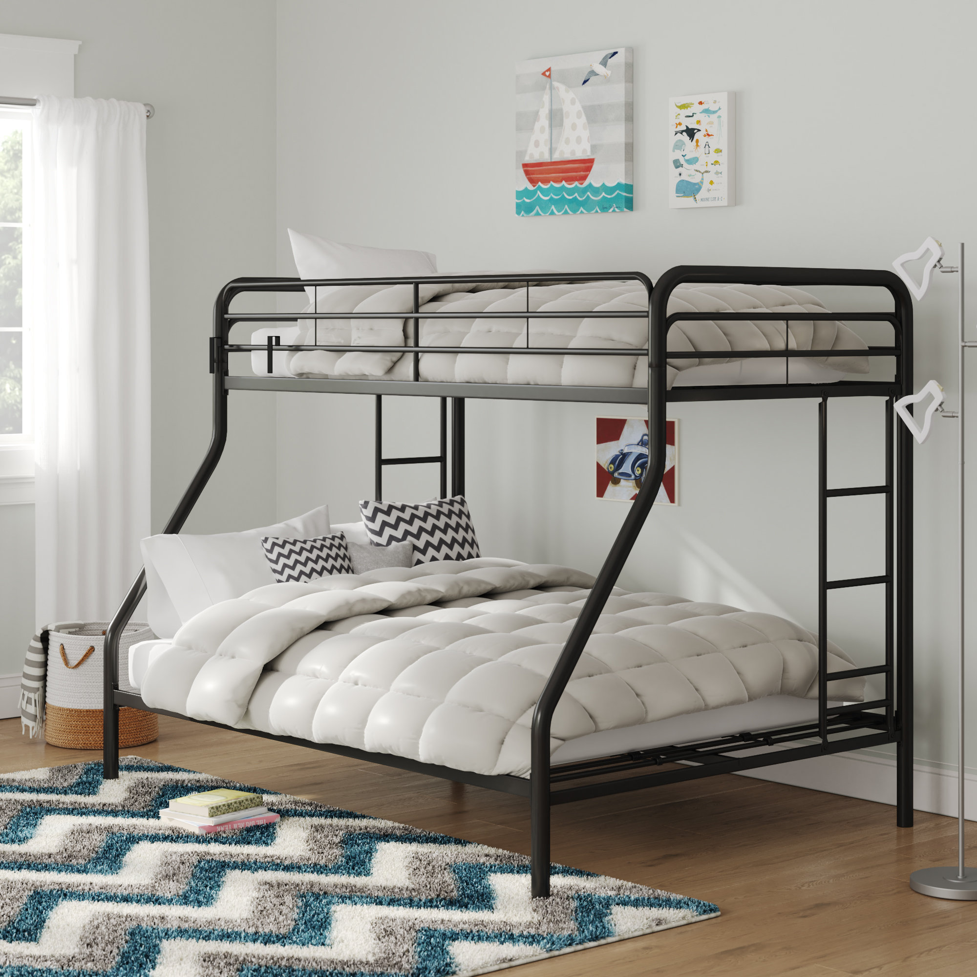 full over twin twin bunk bed