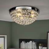 Unique Statement Flush Mount Lighting You Ll Love In 2021 Wayfair