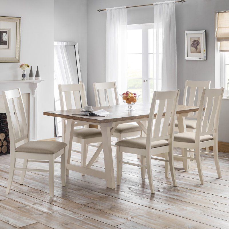 Laurel Foundry Lombardy Dining Table and 6 Chairs ...