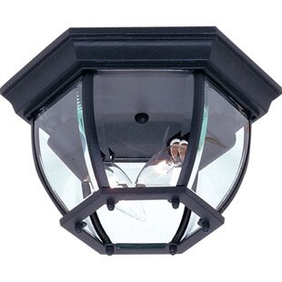 Fisher 10.75" W Outdoor Flush Mount