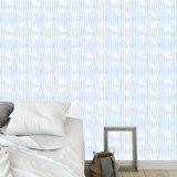 Block Print Tulip Wallpaper Wayfair