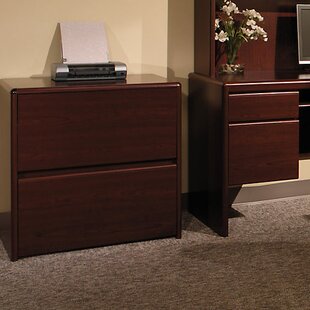 Dark Brown Wood Lateral Filing Cabinets You Ll Love Wayfair