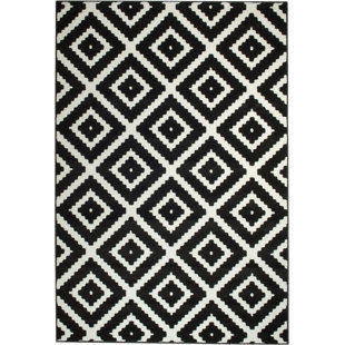 Black White Area Rugs You Ll Love Wayfair Cheney Black Indoor Area Rug