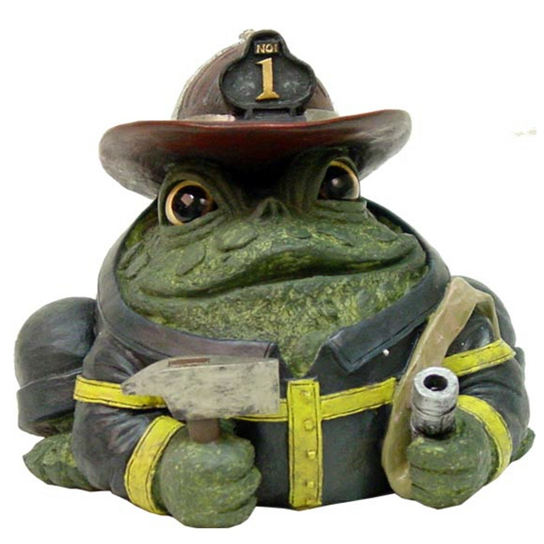 Toadhollow Hero Fireman Character Toad Garden Statue And Reviews