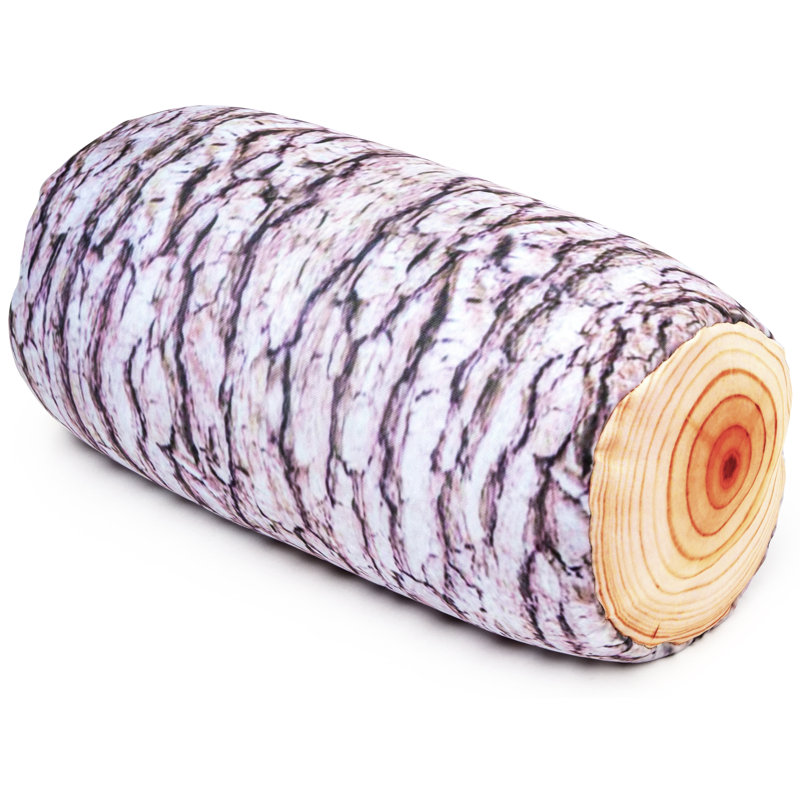 Millwood Pines Romanowski Microbead Log Pillow Perfect Post