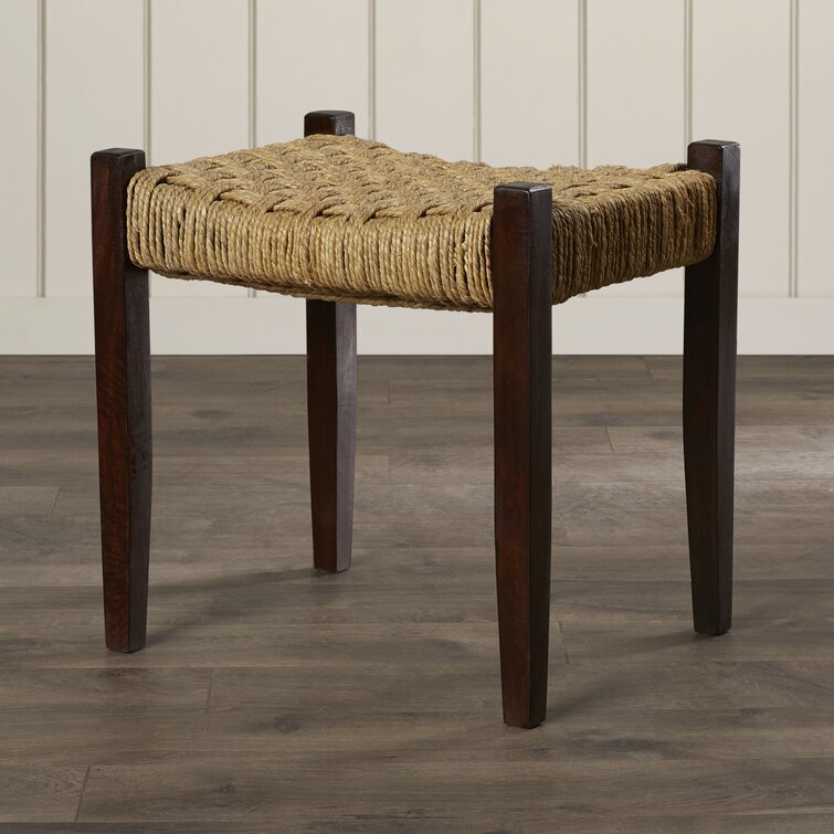 wicker vanity stool