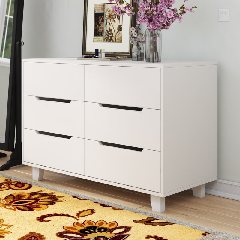 Mack Milo Tito 6 Drawer Double Dresser Reviews Wayfair