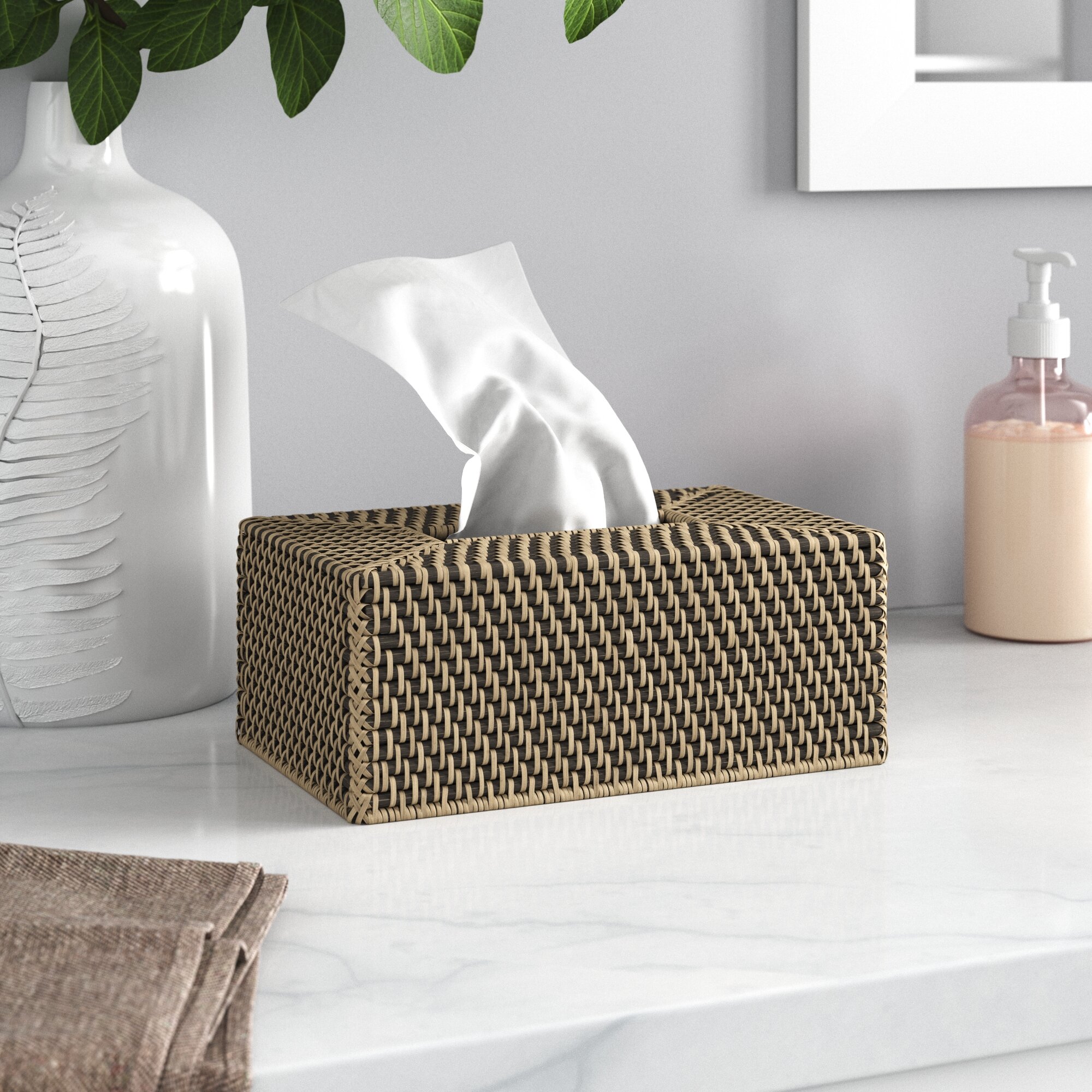 Flanell   Rechteck Tissue Box Cover 