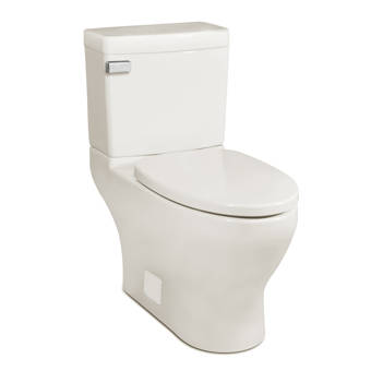 St Thomas Creations By Icera Malibu 1 28 Gpf Water Efficient Elongated One Piece Toilet Seat Included Wayfair