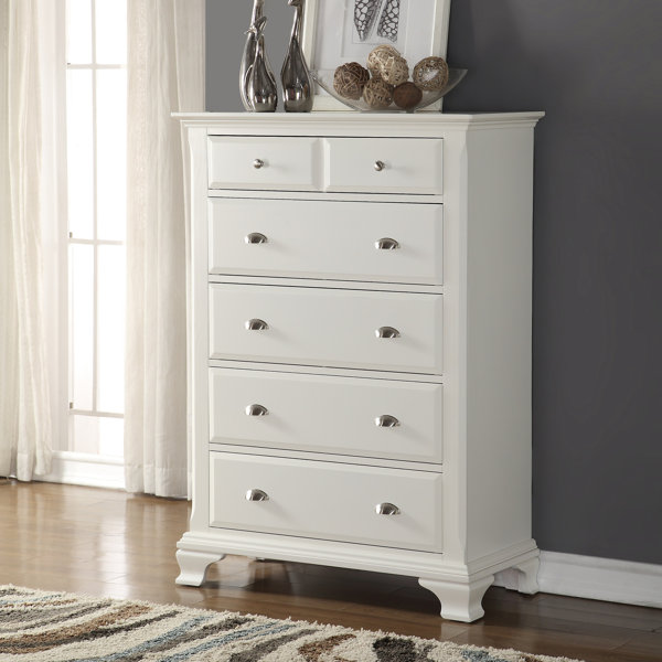 Winston Porter Shenk 5 Drawer Chest & Reviews | Wayfair