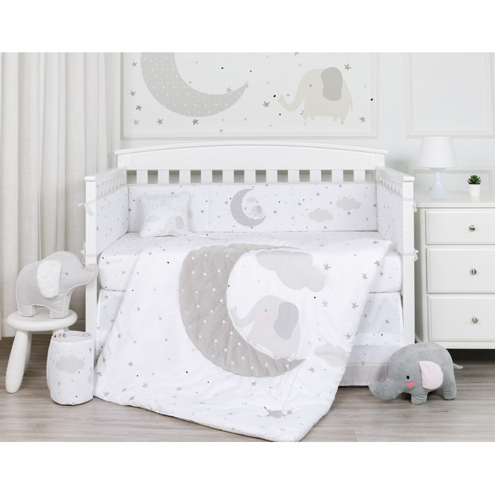 Black White Crib Sheet Minimalist Crib Sheet Modern Nursery