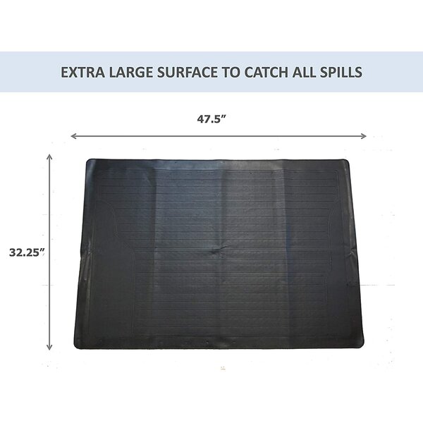 extra large pet feeding mat