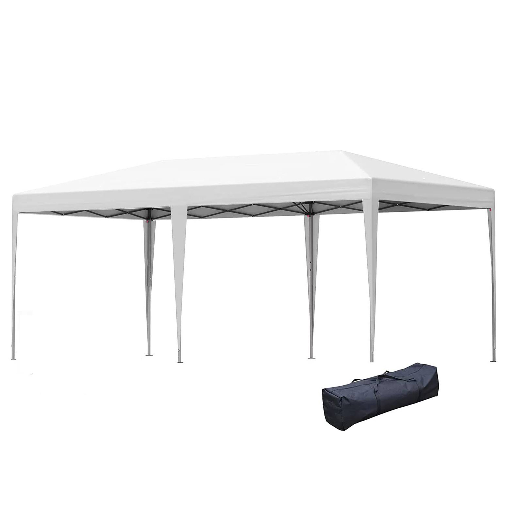 LONGGLE Outdoor 19.5 Ft. W x 10 Ft. D Aluminum Pop Up Canopy | Wayfair