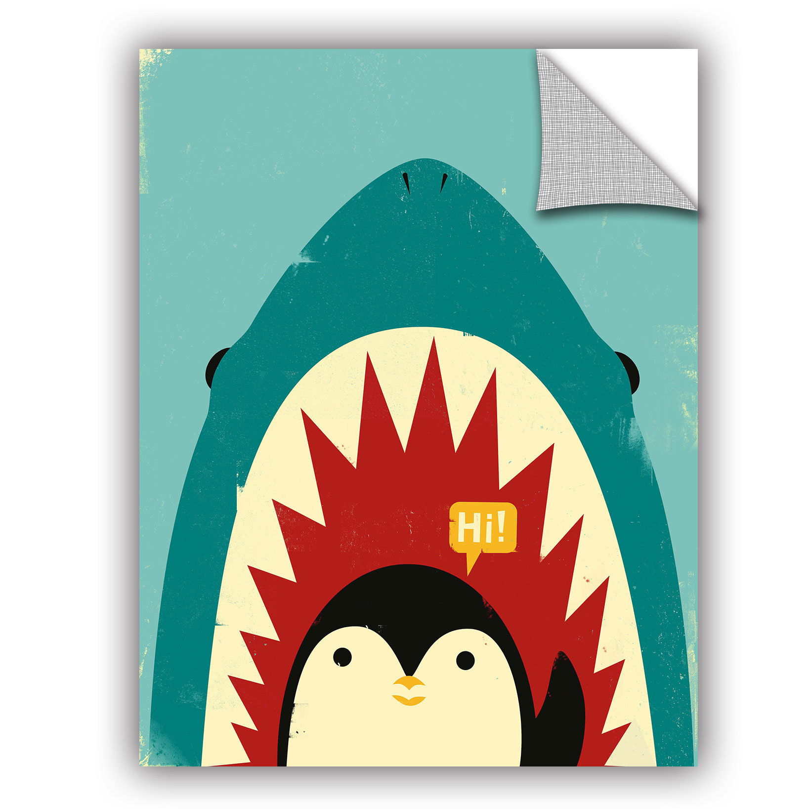 Zoomie Kids Hi Removable Wall Decal Wayfair