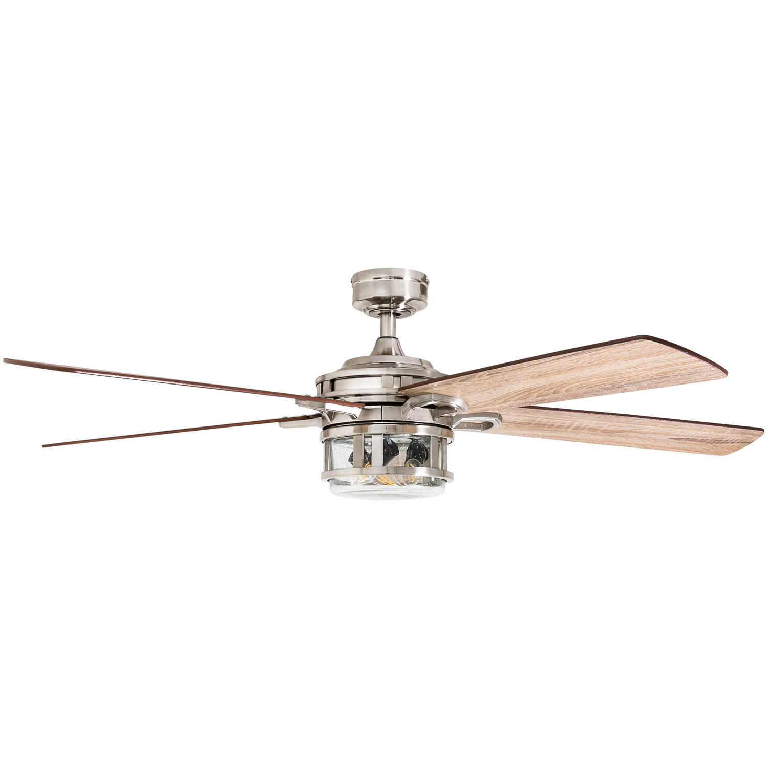 Breakwater Bay 52 Rafe 5 Blades Ceiling Fan Light Kit Included