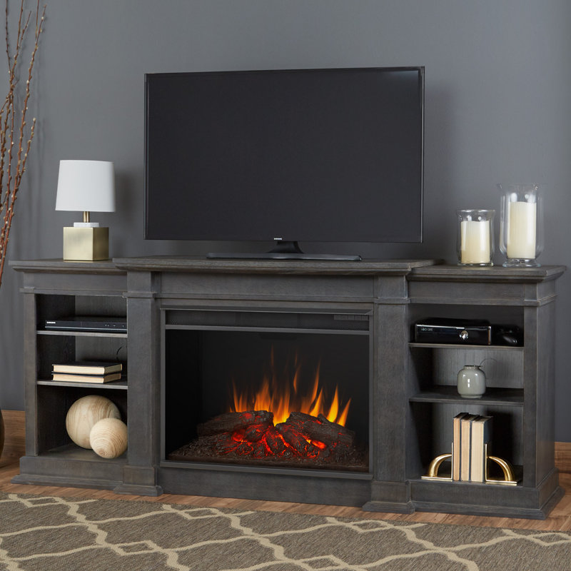 Real Flame Eliot Tv Stand For Tvs Up To 78 Inches With Electric